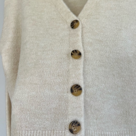 Billabong Short N Sweet Cropped Cardigan Sweater - Picture 3 of 8